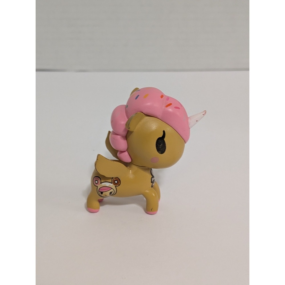 Tokidoki Unicorno Dolce Donutella Figure Series 1 Brown Pink Mini Unicorn